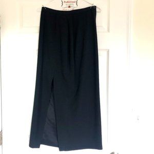 Black Skirt with Slit